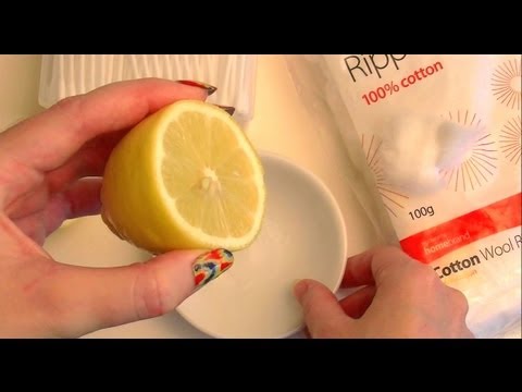 NATURALLY FADE ACNE SCARS with LEMON! How To Use Lemon For Scarring &amp; Dark Spots