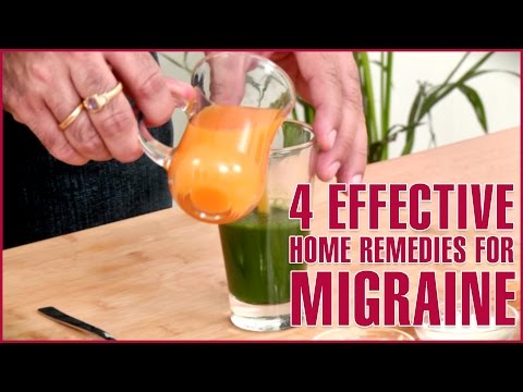 3 Best Home Remedies For MIGRAINE RELIEF