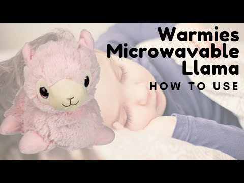 Warmies Microwavable French Lavender Scented Plush Llama