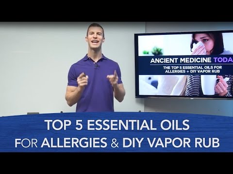 Top 5 Essential Oils for Allergies &amp; DIY Vapor Rub