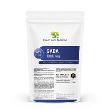 GABA Gamma Aminobutyric Acid Tablets 1000mg relieves stress and anxiety