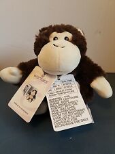 Warmies Jr. Plush Monkey Aroma Therapy Microwavable Heatable Toy